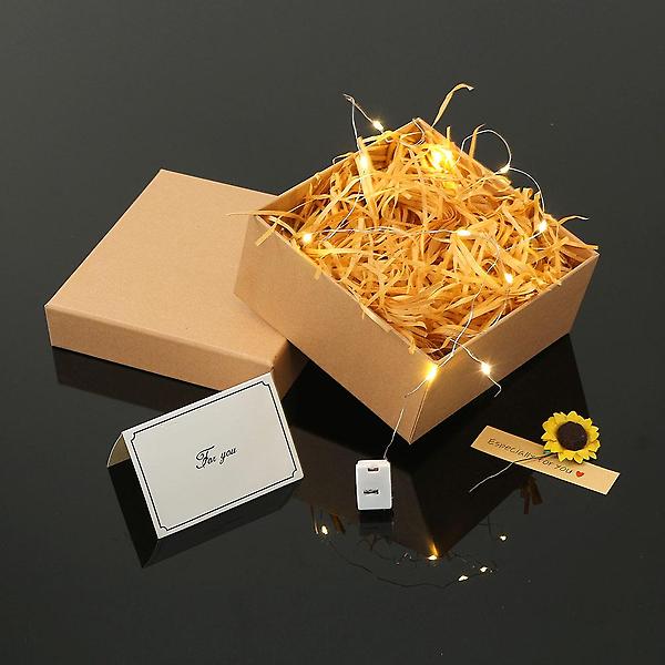  설렘 조명 선물상자 쇼핑백세트 소형 선물포장세트