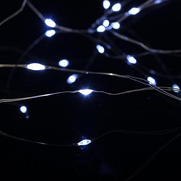 [도매토피아/TREE-00001] 샤인무드 LED 50구 반딧불 전구 백색 파티라이트