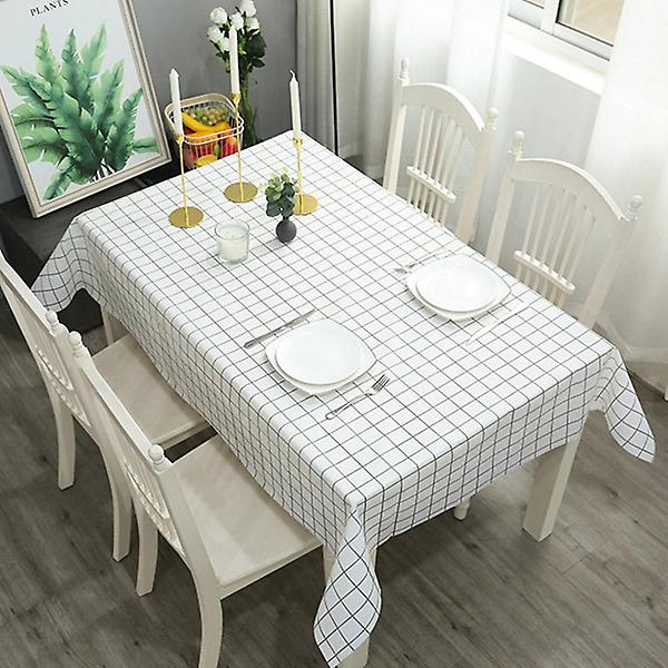  러빙유 격자무늬 식탁보 5p(137x90cm) 주방 테이블보