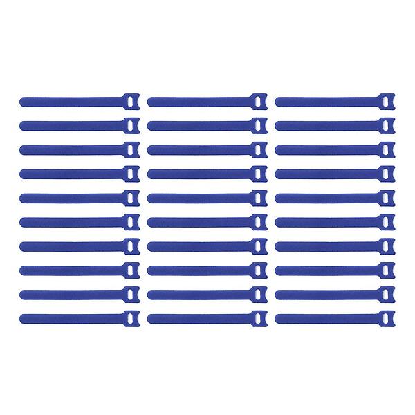  이지퀵 벨크로 케이블 타이 30p세트 찍찍이 랜선정리