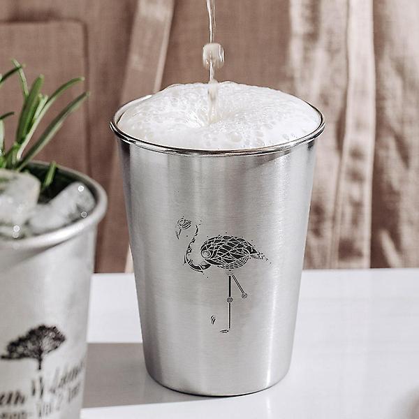  아임플라밍고 스텐컵(350ml) 304스테인리스 캠핑컵