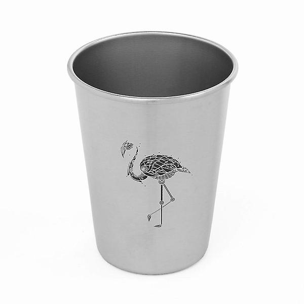  아임플라밍고 스텐컵(350ml) 304스테인리스 캠핑컵