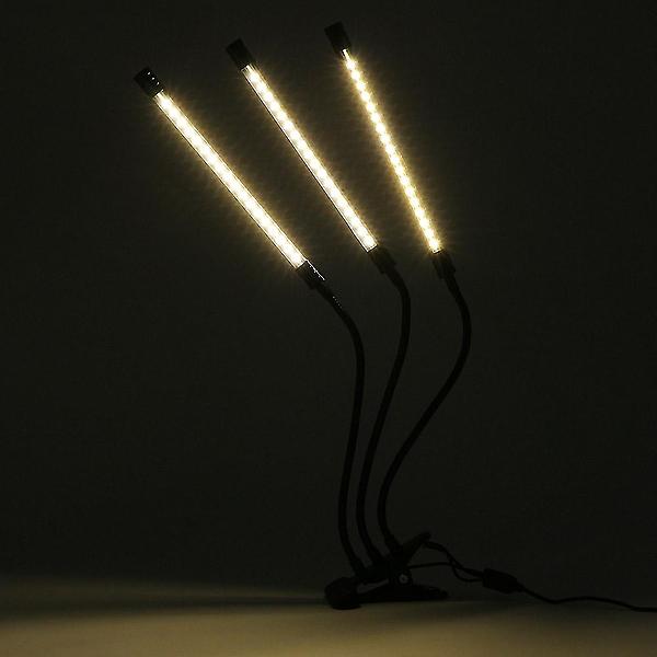 쑥쑥 광합성 LED 식물등(3스틱) (웜색) 식물재배등