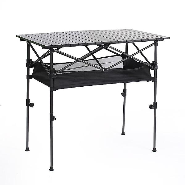 캠핑용 높이조절 롤테이블 접이식 차박식탁