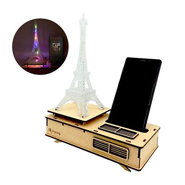 [ScienceTime/PM00001] [보이스 스펙트럼 스피커 S]에펠탑 만들기