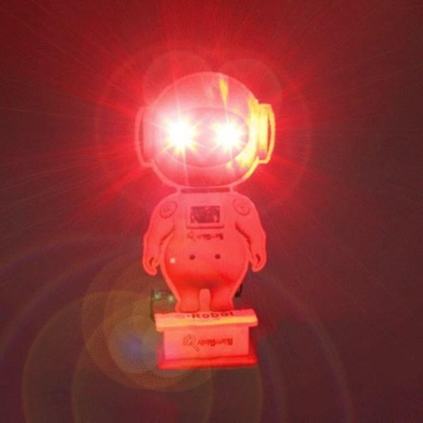 [ScienceTime/PM00001] [E-BOT] LED 전자로봇 R-1