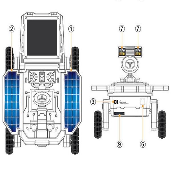 [ScienceTime/PM00001] 태양광 화성탐사로봇(하이브리드 버전) 만들기