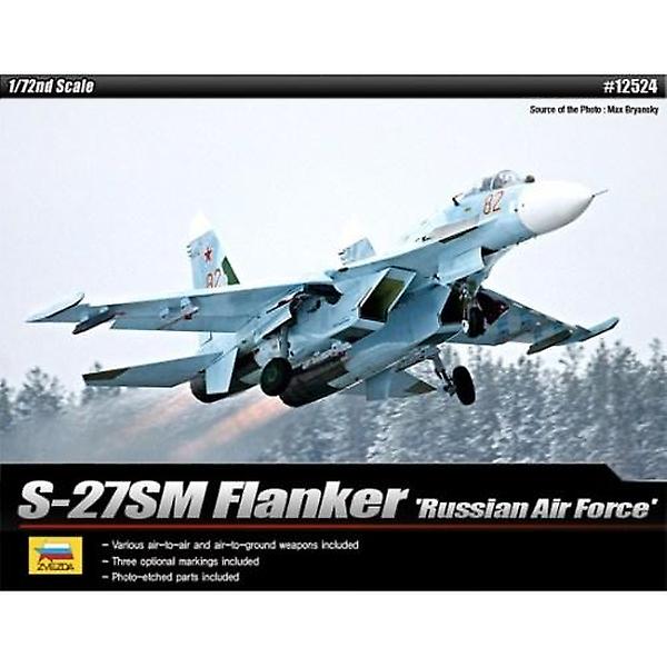 [아카데미과학/PM-00001] 1of72 수호이 S27SM 플랭커 러시아 공군