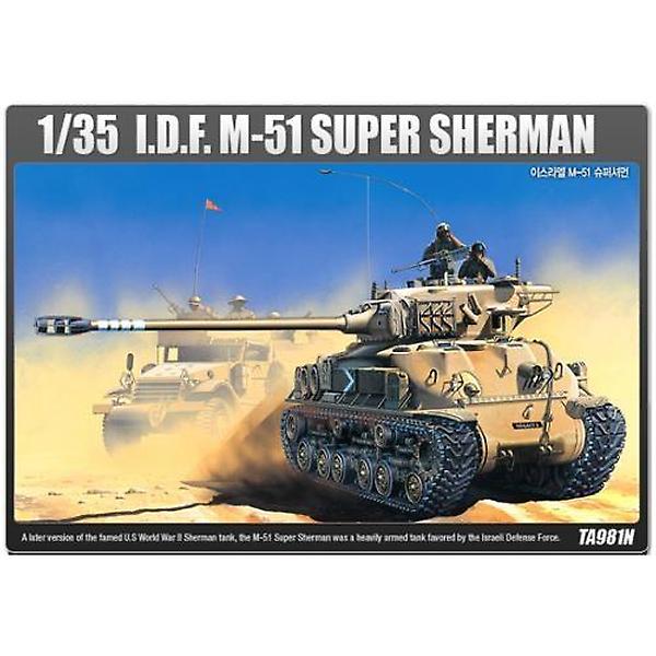 [아카데미과학/PM-00001] 1of35 이스라엘방위군 M51 슈퍼 셔먼