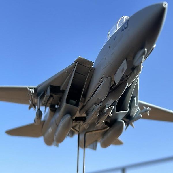 [아카데미과학/PM-00001] 완성품 1/72 F-14 톰캣 탑건 공군 매버릭