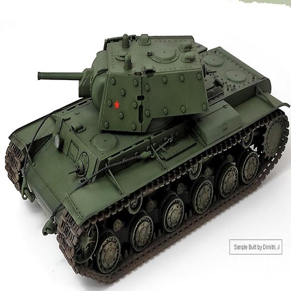 [아카데미과학/PM-00001] 35sc 소비에트 연방 KV-1`s 에크라나미 2차대전 탱크