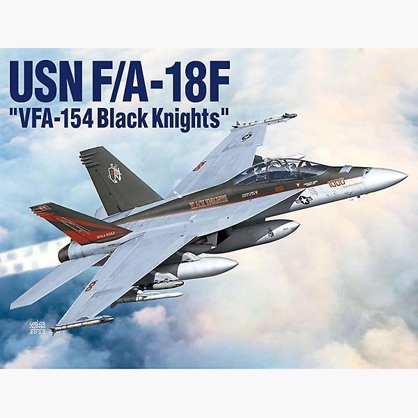 [아카데미과학/PM-00001] 1of72 미해군 FA-18F VFA-154 블랙나이츠