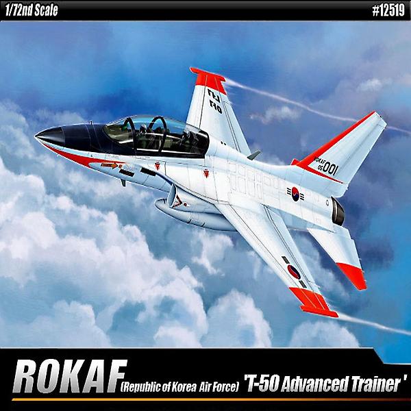 [아카데미과학/PM-00001] 솔라턴테이블 T-50 대한민국 공군 고등훈련기 ROKAF