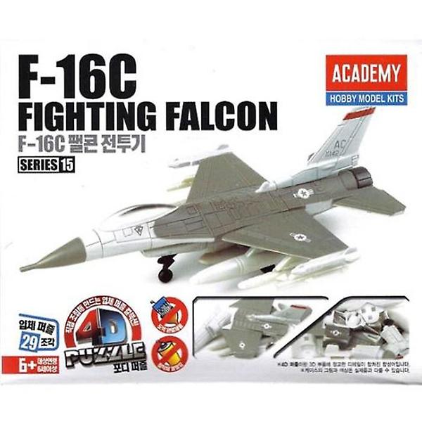 [아카데미과학/PM-00001] 4D퍼즐 15 F-16C 파이팅 팰콘 전투기