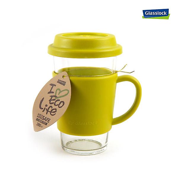  글라스락 에코 유리 텀블러 그린 380ml (GL1029)