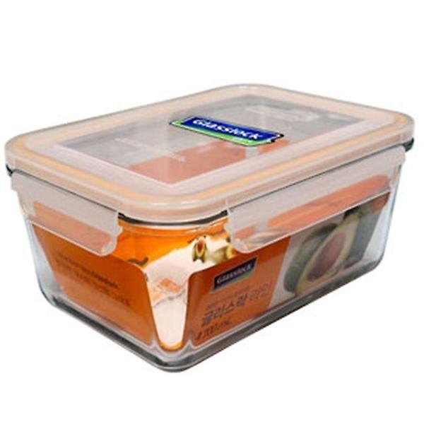  글라스락 템퍼맥스 밀폐용기 직사각 1호 1700ml (SW-2EF8B3)