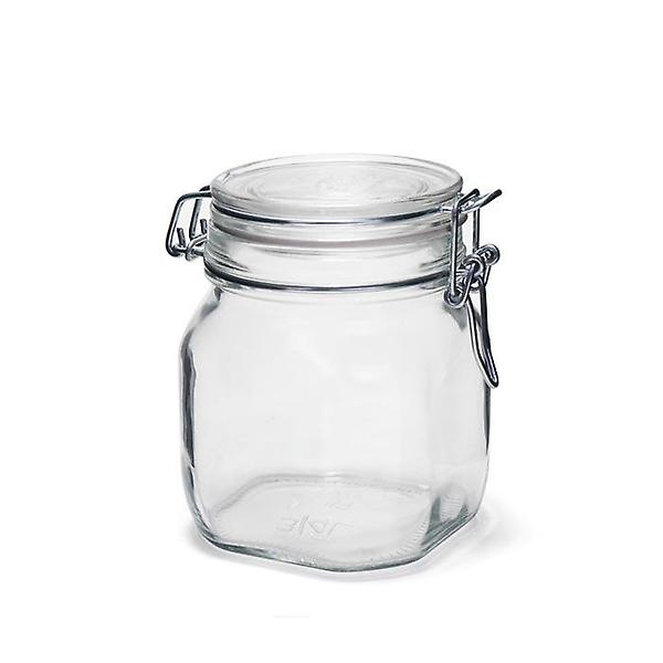  유리용기 밀폐용기 유리 잼병 글라스락 투명 750ml