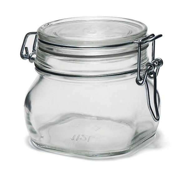  유리용기 밀폐용기 유리 잼병 글라스락 투명 500ml