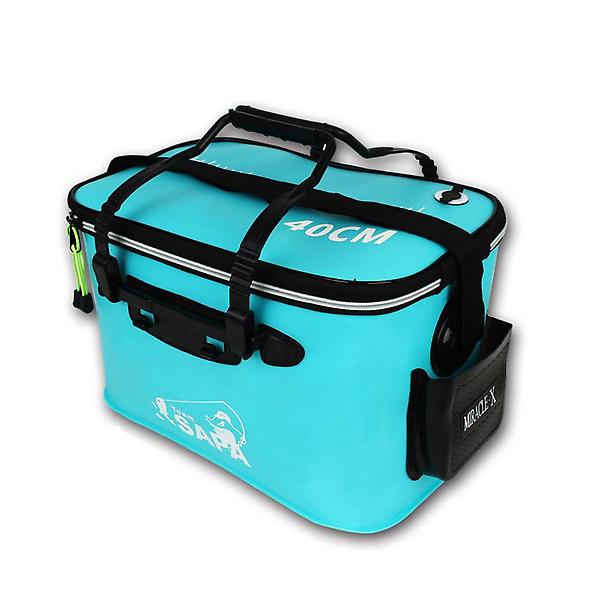  싸파 에메랄드 크릴백 40cm 두레박 접이식 삐꾸통 밑밥통 크릴가방