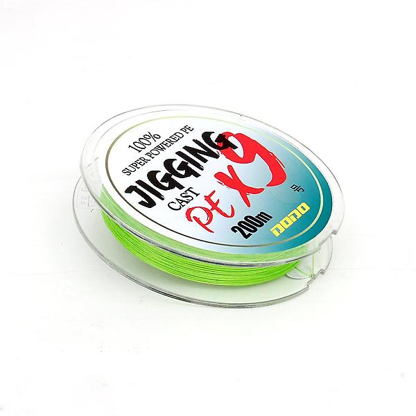  싸파 도도 지깅 캐스트 9합사 형광그린 200m 1호 낚시 줄