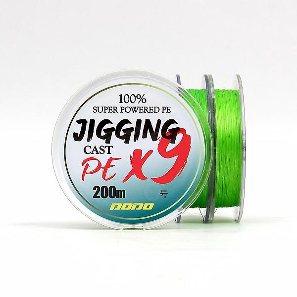  싸파 도도 지깅 캐스트 9합사 형광그린 200m 2.5호 낚시 줄