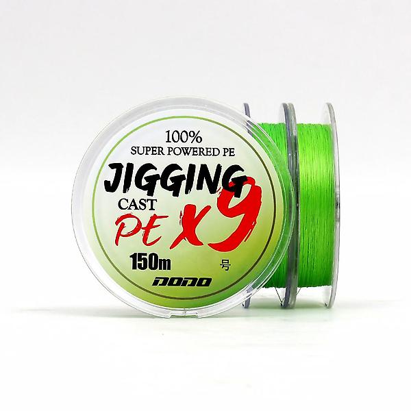  싸파 도도 지깅 캐스트 9합사 형광그린 150m 0.8호 낚시 줄