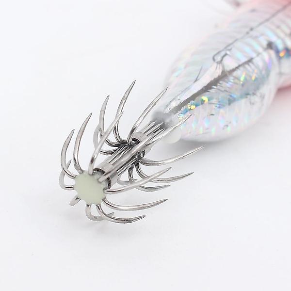  싸파 더블킬 전자 에기 갈색 LED 축광 주꾸미 갑오징어