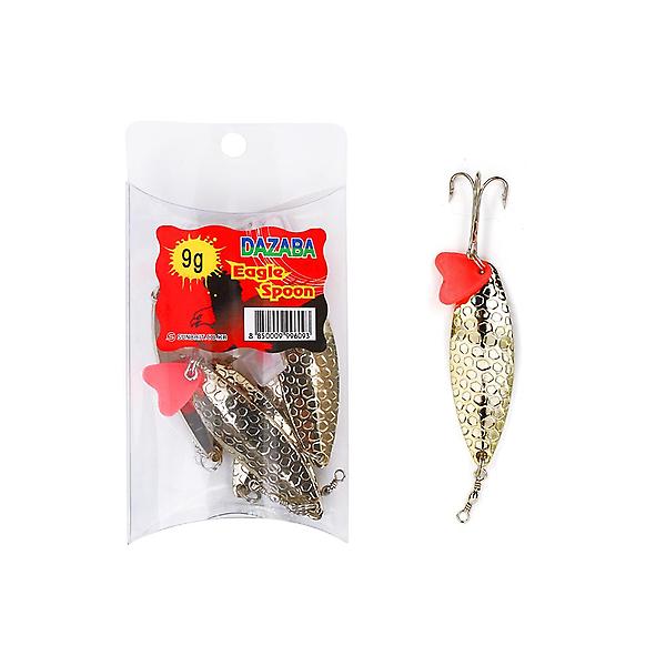  싸파 다잡아 곰보 스푼 골드 9g 메탈 루어 배스낚시