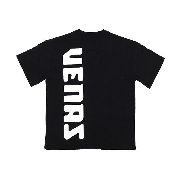  베나스 백포인트 반팔 티셔츠 블랙 L 루즈핏 오버핏