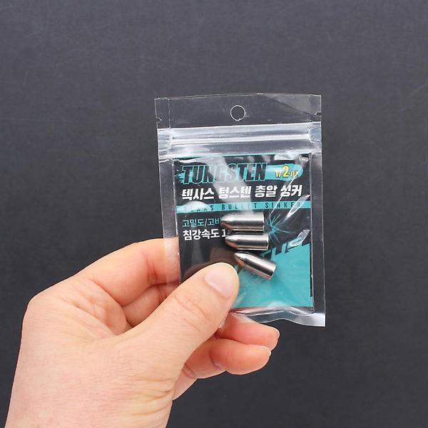  베나투스 텍사스 텅스텐 총알 싱커 3/4oz 배스 낚시