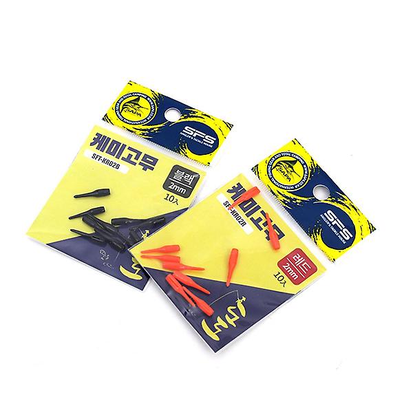  도도 케미고무 레드 2mm 민물소품 찌고무 케미꽂이