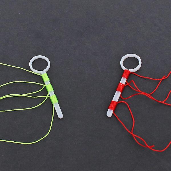  도도 자동 면사 매듭 형광 찌 낚시 스토퍼 수심 측정