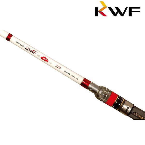  강원산업 알비노레드 우럭 열기 낚싯대 240 선상 루어 낚시 대