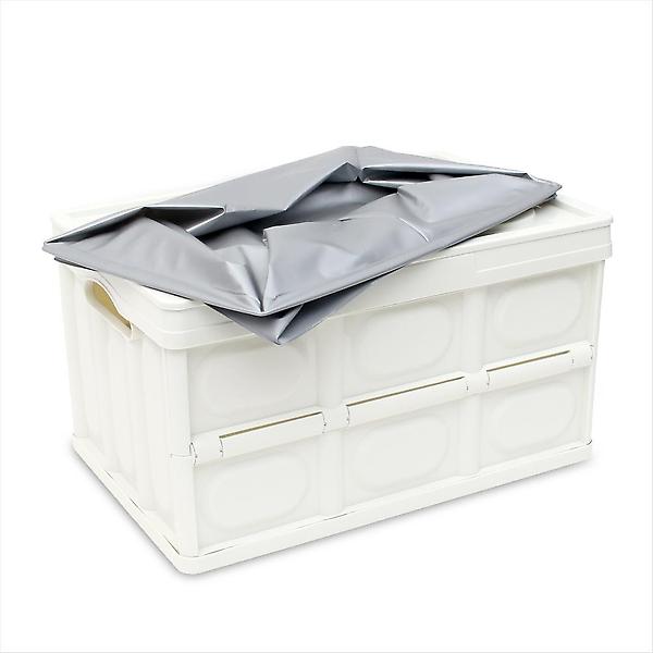  싸파 다용도 폴딩박스 53cm 아이보리+방수팩 캠핑 낚시 보냉백