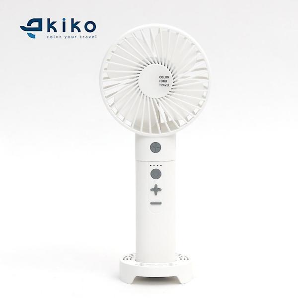 [키코/SP-00001] 키코 무선선풍기 1+1 화이트 LED 휴대용선풍기 탁상용