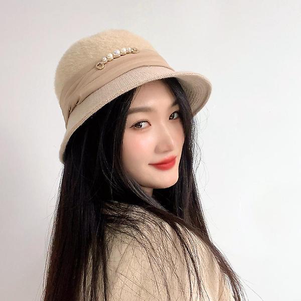  소피안 진주 버킷햇