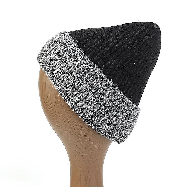  포근한 기모 니트 비니(블랙)