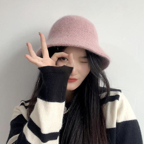  로아나 울 버킷햇(핑크)