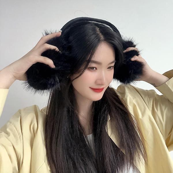  쁠리즈 왕방울 귀마개(블랙)