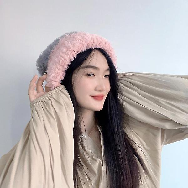  포근포근 플리스 비니(그레이)