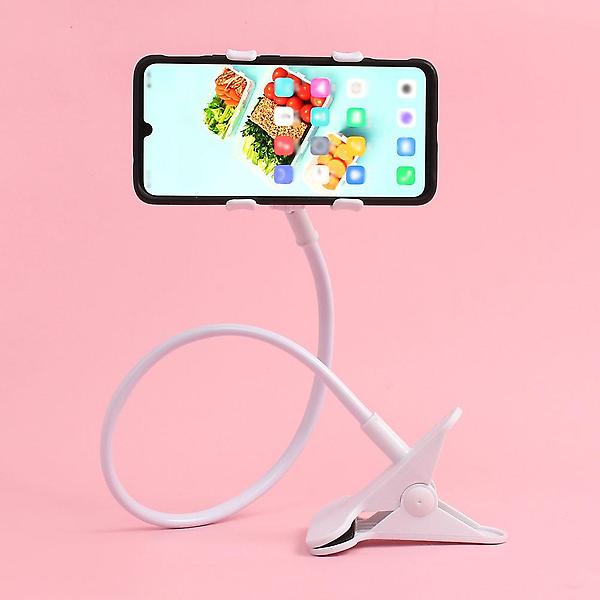  코브라 집게형 스마트폰거치대 책상 침대 고정