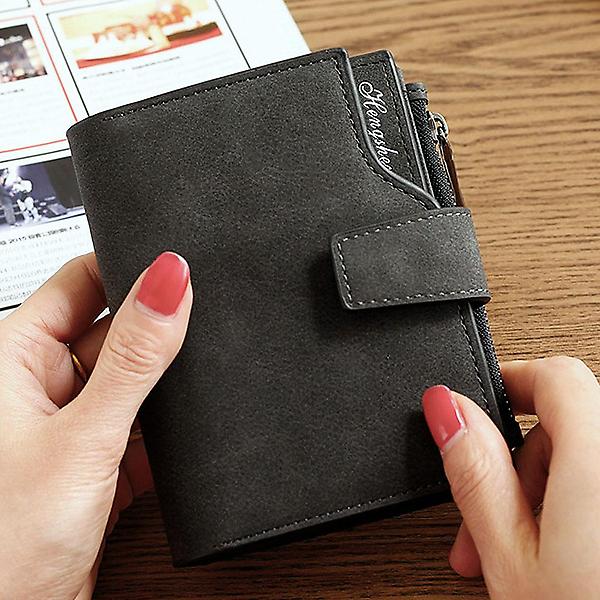  카드수납 여성 반지갑(블랙) 카드 여성용반지갑