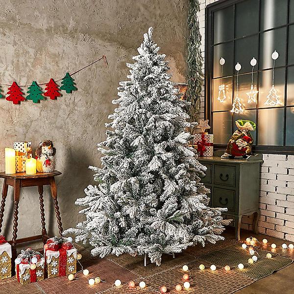 [도매토피아/TREE-00001] 180cm 눈덮힌 전나무 트리 크리스마스 중형 눈꽃트리