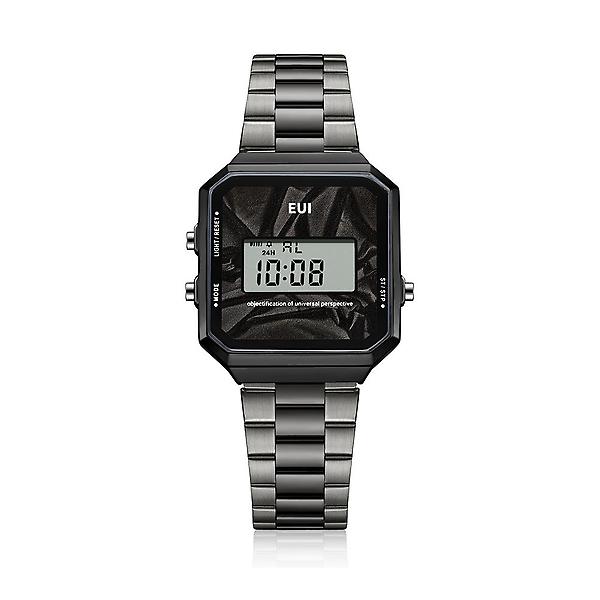  EUI 공용 메탈 전자시계 EUI8101M-GB