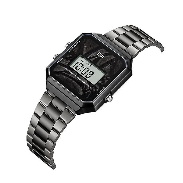  EUI 공용 메탈 전자시계 EUI8101M-GB