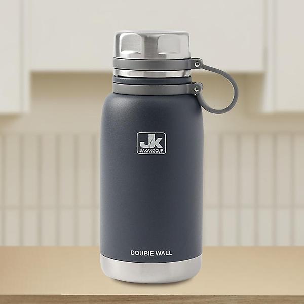  워터탱크 이중스텐 진공 보온병(800ml) (네이비)