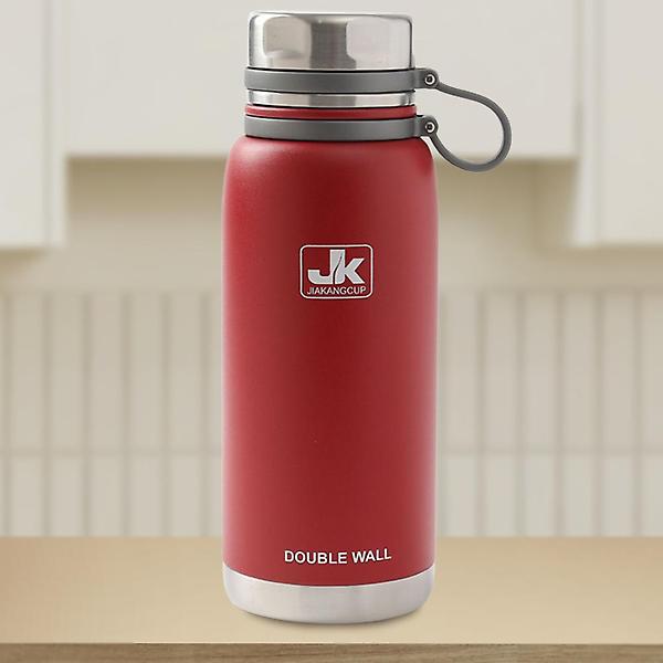  워터탱크 이중스텐 진공 보온병(1.5L) (레드)