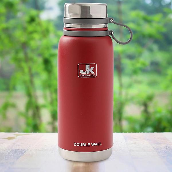  워터탱크 이중스텐 진공 보온병(1.5L) (레드)