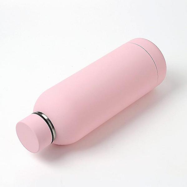  비비드 이중스텐 진공 보온병(500ml) (핑크)