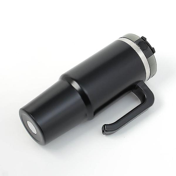  써머원 보온보냉 빨대 텀블러 자동차 보냉컵 블랙